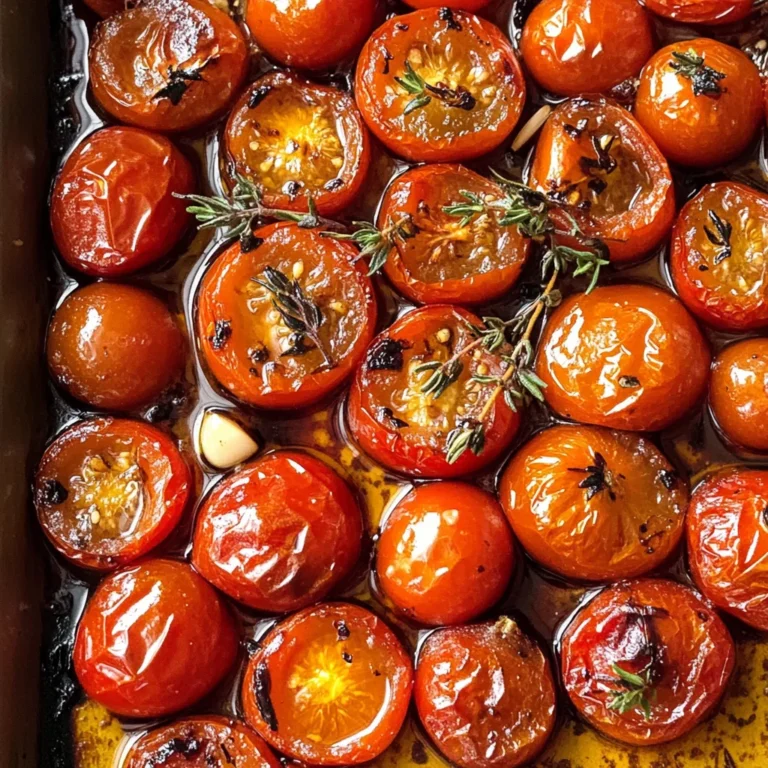 Balsamic Roasted Cherry Tomatoes Recipe