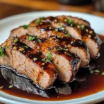 Balsamic–Glazed Pork Tenderloin