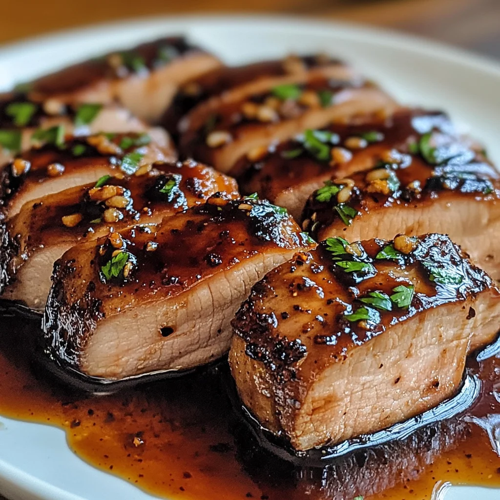 Balsamic–Glazed