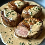Best-Ever Pork Tenderloin with Dijon Cream Sauce