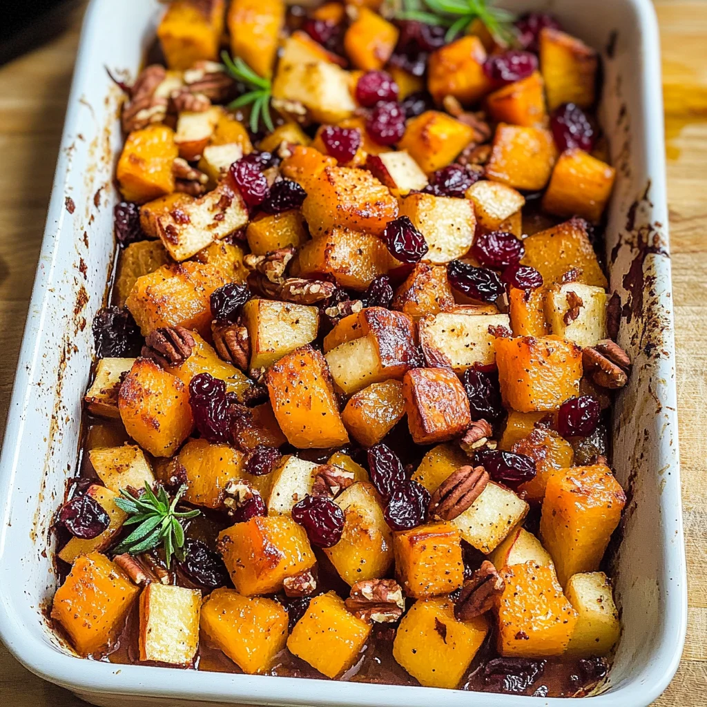 Butternut Squash Apple Bake