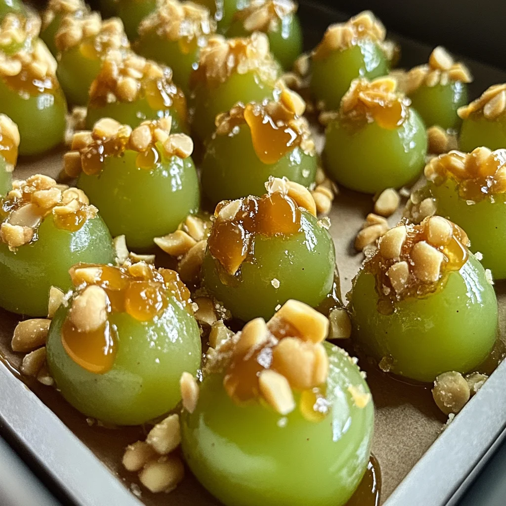 Caramel Apple Grapes