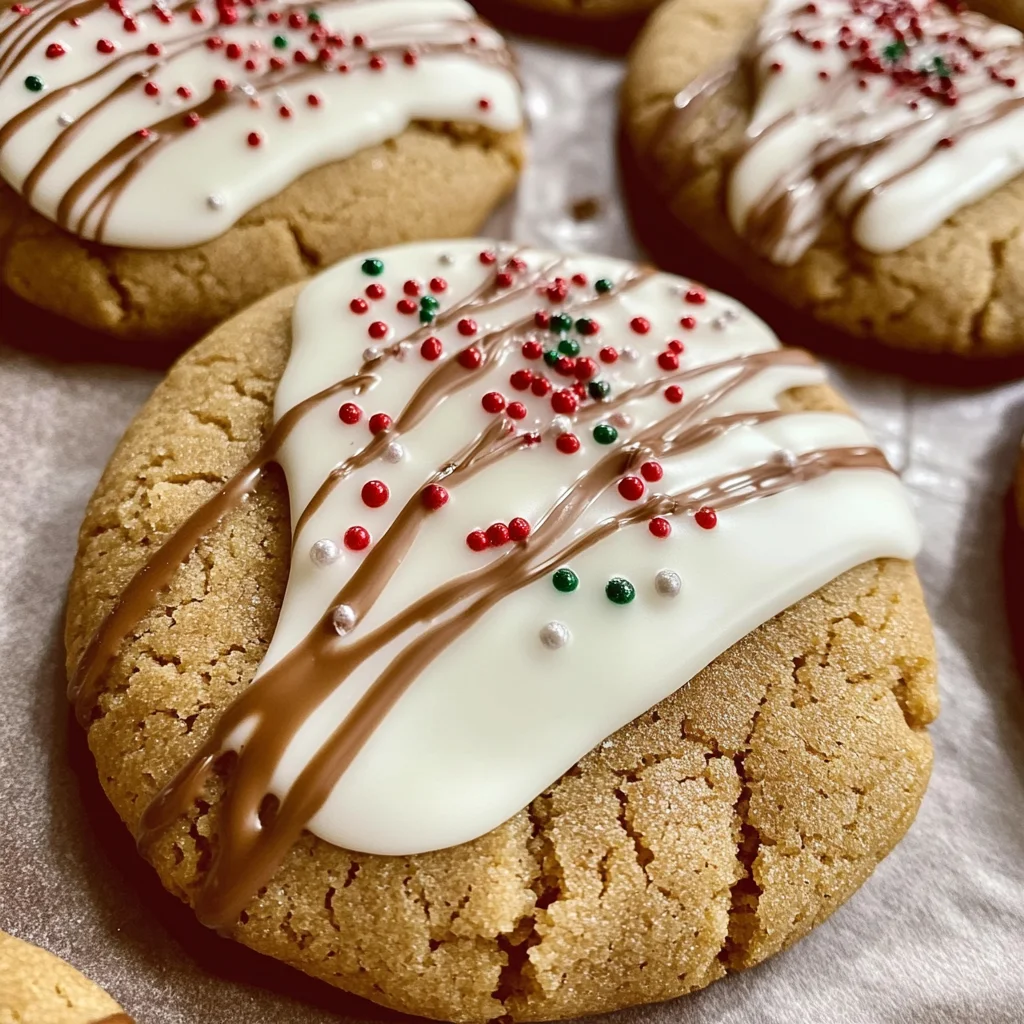 Chewy Maple Cinnamon Cookies with White Chocolate