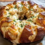Chicken Alfredo Monkey Bread