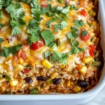 Chicken Burrito Casserole