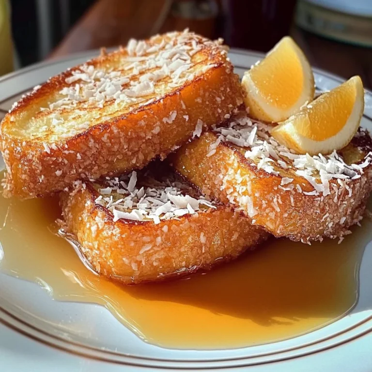 Coconut Crusted French Toast
