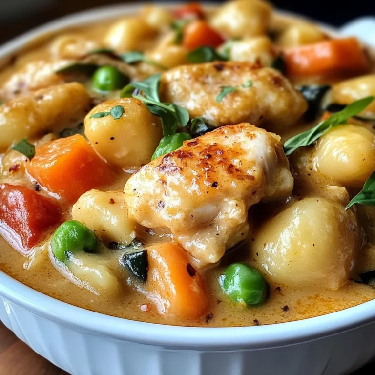 Creamy Chicken and Gnocchi Pot Pie Recipe
