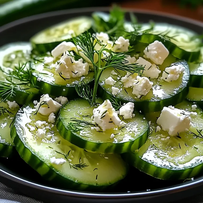 Cucumber Feta Salad