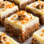 Decadent Carrot Cake Bars with Cream Cheese Frosting