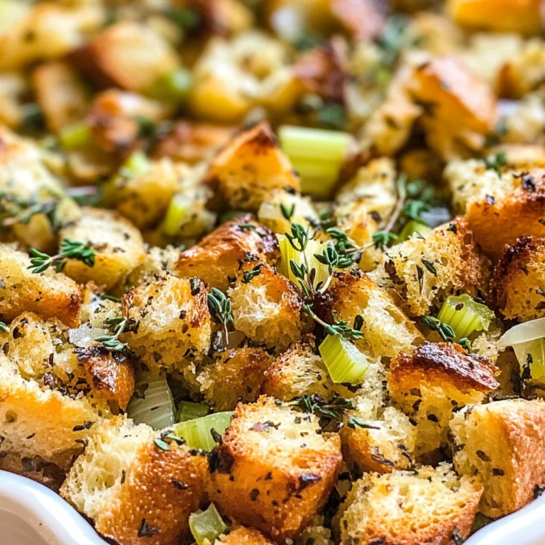 Delicious Grandma’s Thanksgiving Stuffing Recipe