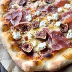 Easy 20-Minute Fig Jam Pizza with Goat Cheese and Prosciutto