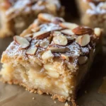 Easy Almond Croissant Blondies