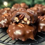 Easy Christmas Pecan Turtles