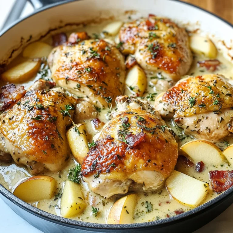 French Chicken Casserole a la Normande