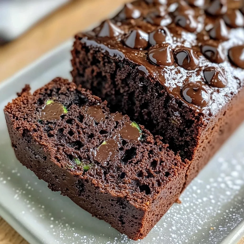 Indulgent Chocolate Zucchini Bread with Sour Cream - Alrightwithme