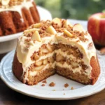 Irresistible Fresh Apple Cake with Dreamy Cream Cheese Frosting