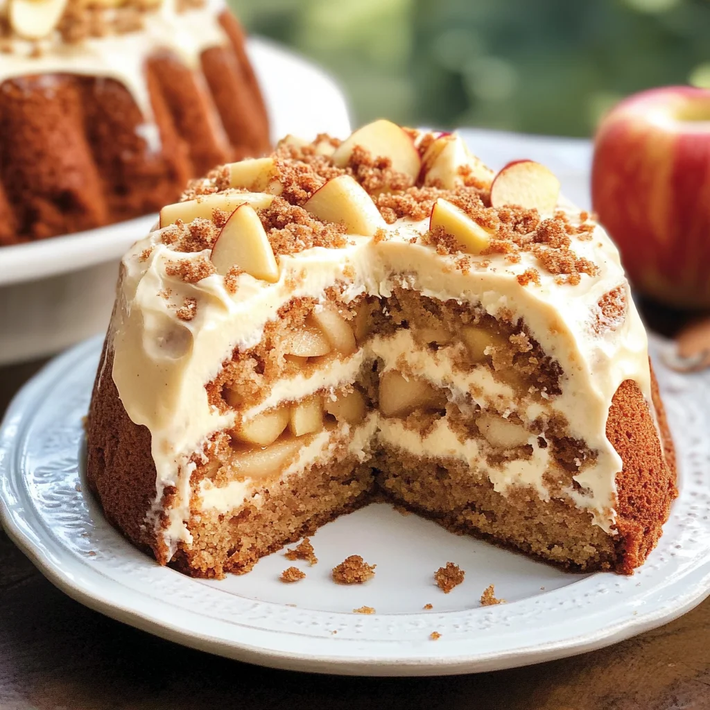 Irresistible Fresh Apple Cake with Dreamy Cream Cheese Frosting