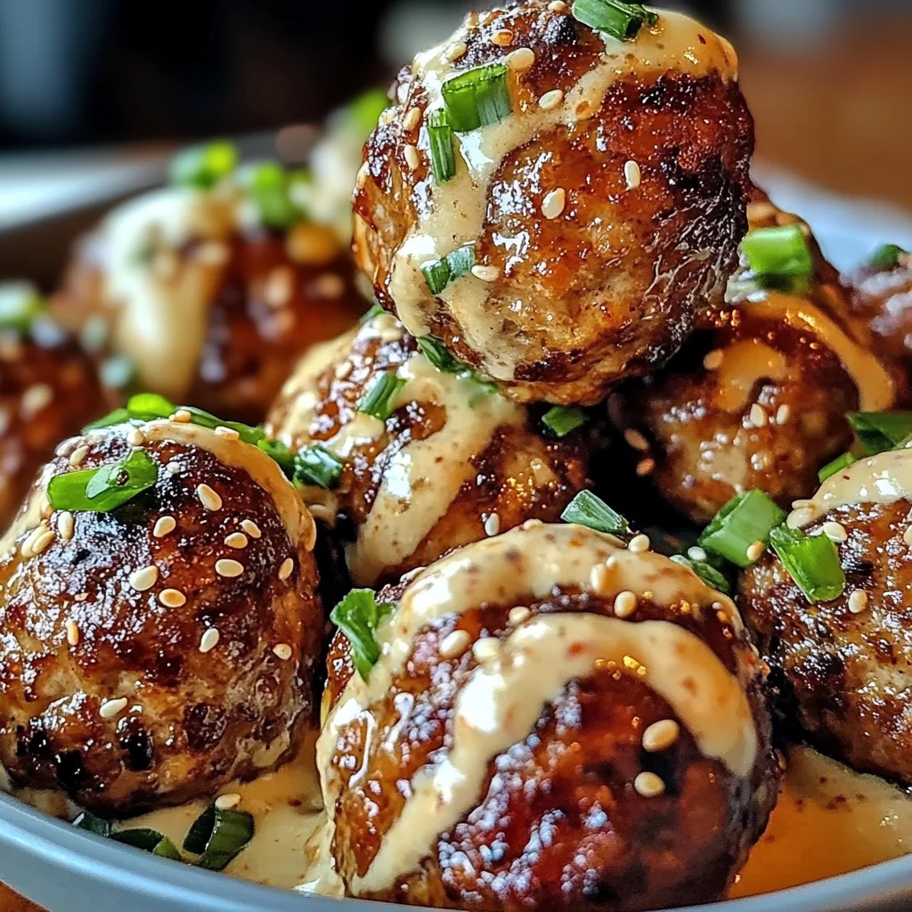 Korean BBQ Meatballs with Spicy Mayo Dip: An Incredible 7-Step Recipe