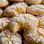 Limoncello Amaretti Cookies