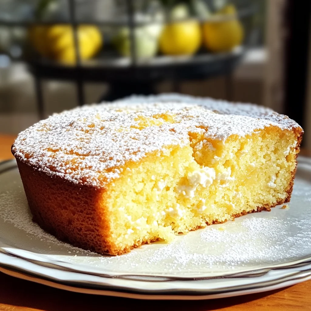 Limoncello Ricotta Cake