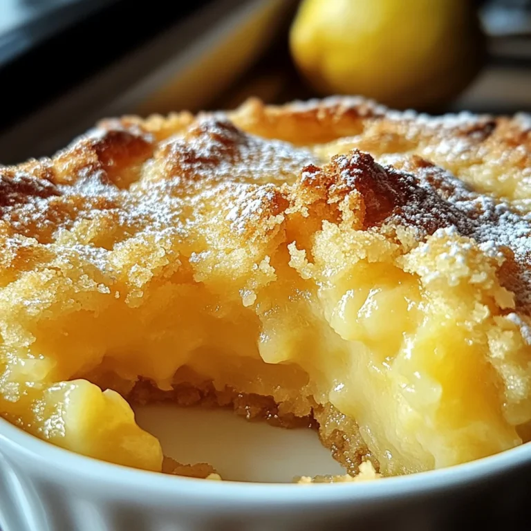 Magic Lemon Cobbler: A Sweet, Tangy Dessert Delight