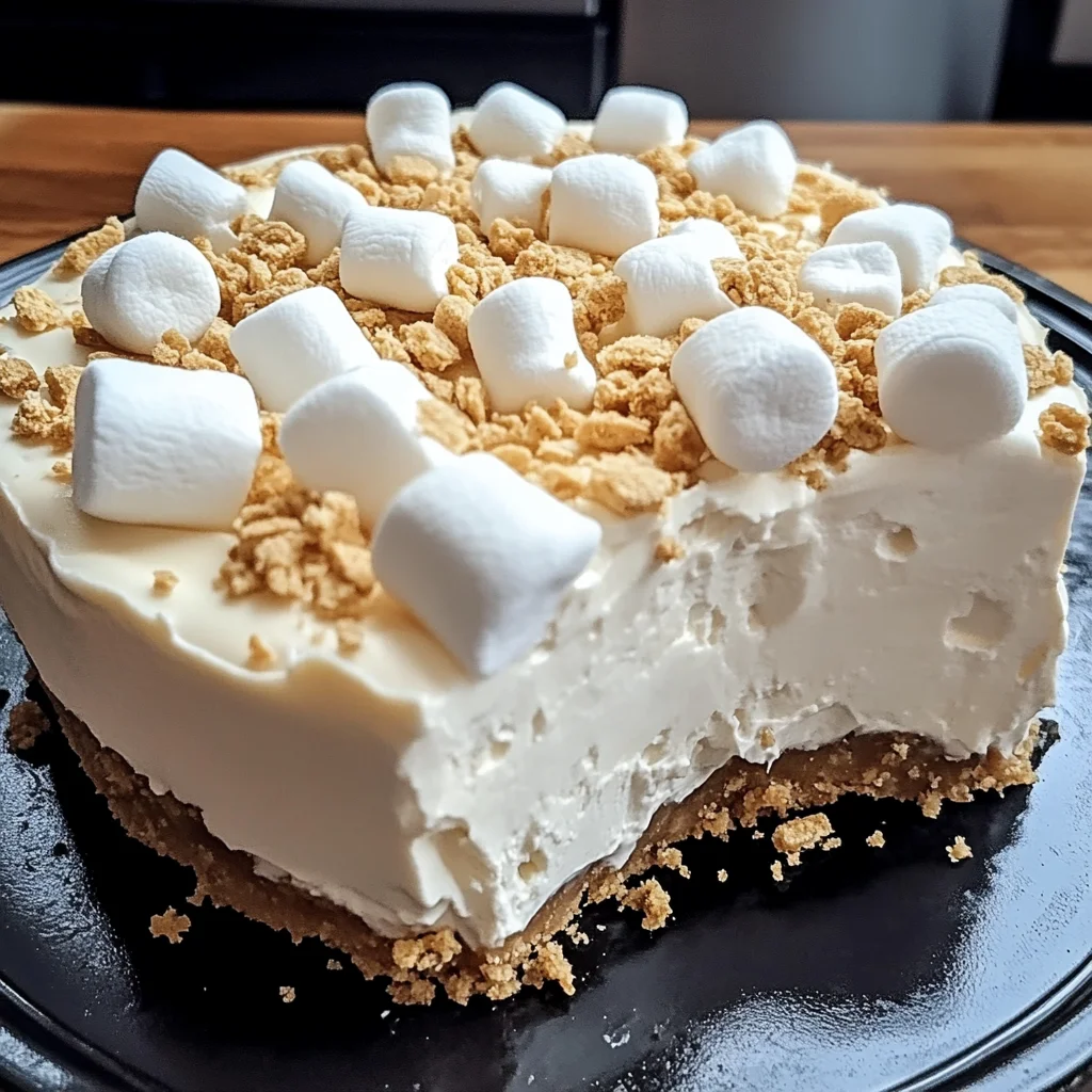 Marshmallow Whip Cheesecake