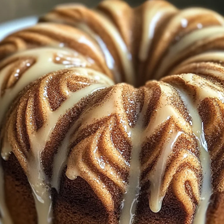 Moist Cinnamon Swirl Bundt Cake