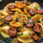 Pierogi Sausage Skillet