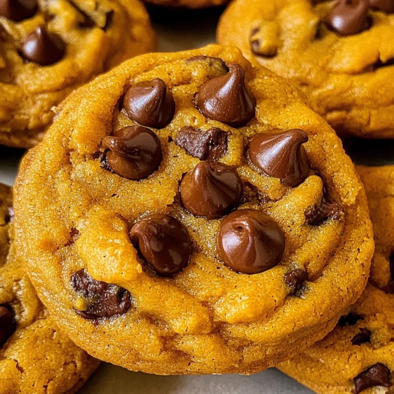 Pumpkin Chocolate Chip Cookies