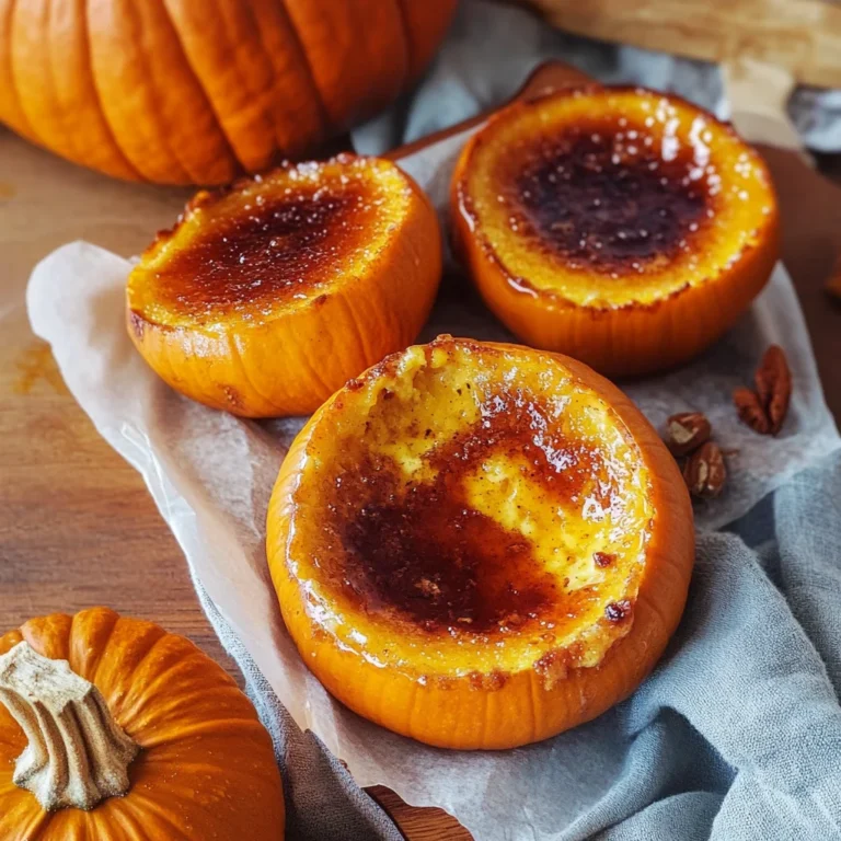 Pumpkin Spice Crème Brûlée