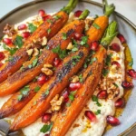 Roasted Carrots with Vegan Ricotta
