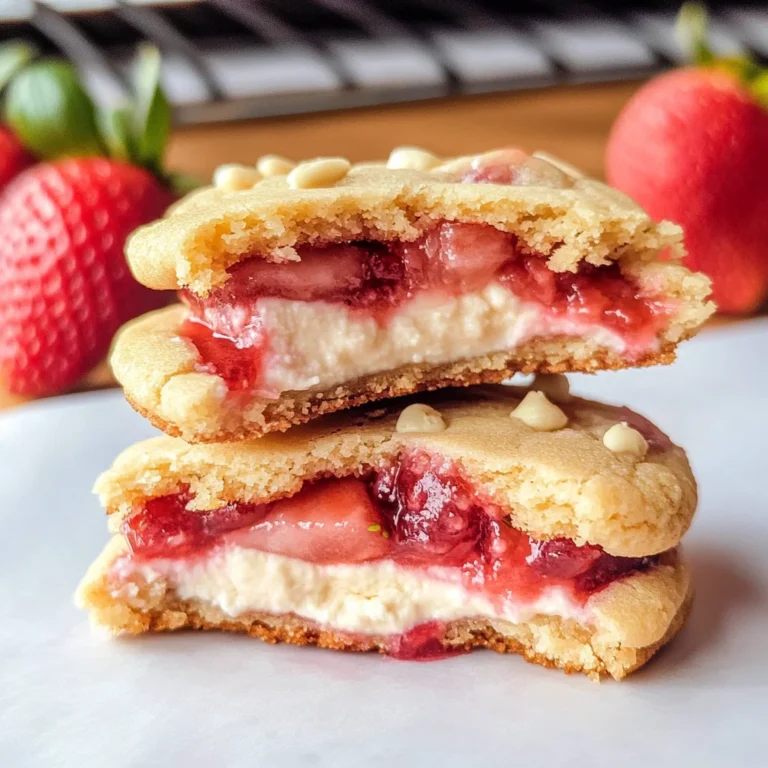 Strawberry Cheesecake Cookies