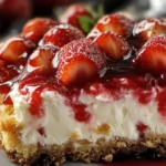 Strawberry Cheesecake Dump Cake Recipe
