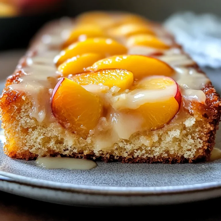 Summer Peach Cake