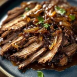 Sweet & Savory Caramelized Pulled Beef Brisket