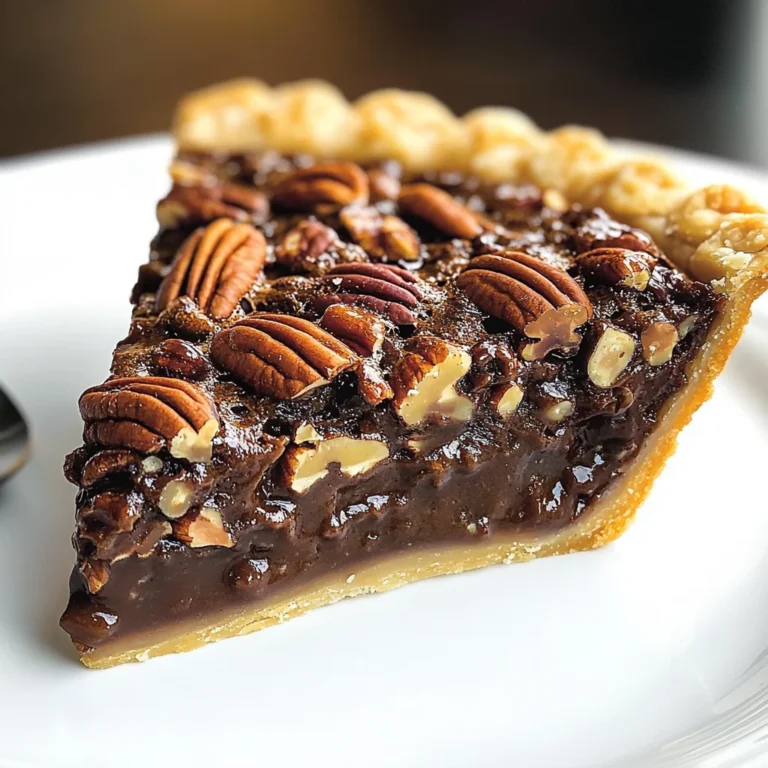 Texas Chocolate Pecan Pie