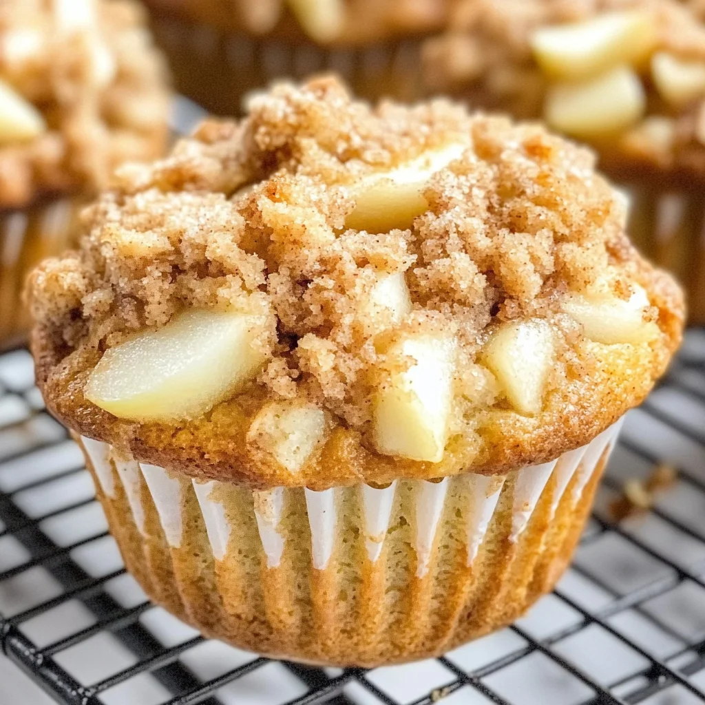 Unleash 12 Divine Apple Cinnamon Streusel Muffins From Your Oven Today