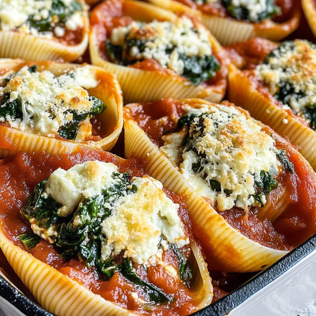 Vegan Stuffed Shells