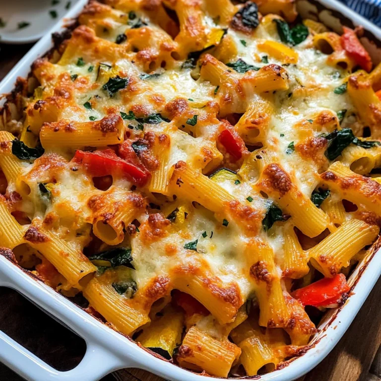 Vegetable Pasta Bake Recipe