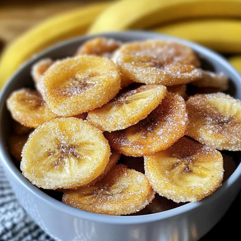 Air Fryer Cinnamon Banana Chips