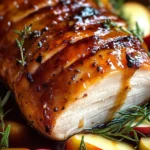 Apple Cider Glazed Turkey Breast