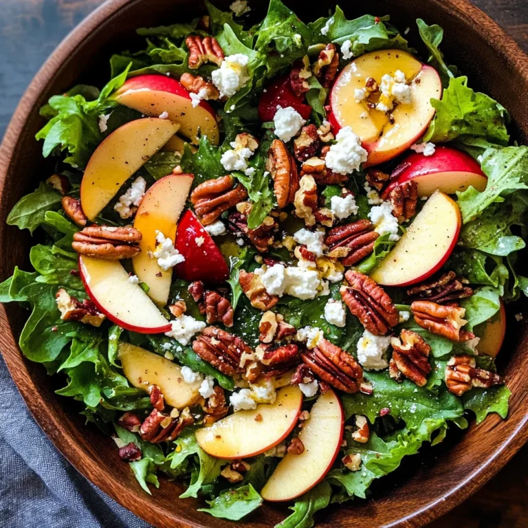 Autumn Harvest Honeycrisp Apple and Feta Salad
