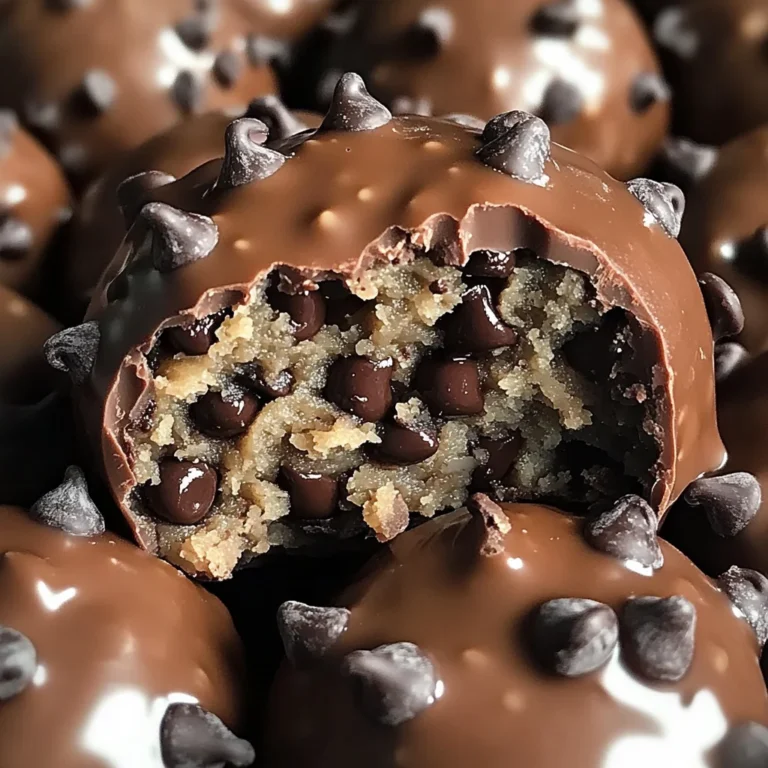 Chocolate Chip Cookie Dough Protein Balls!
