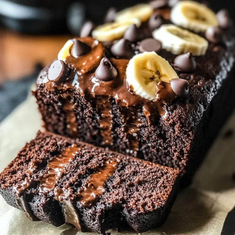 Chocolate Espresso Banana Bread