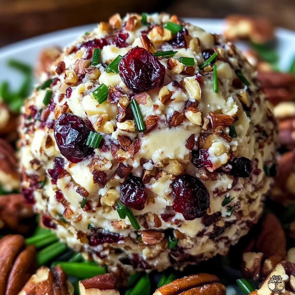 Cranberry Pecan Cheese Ball