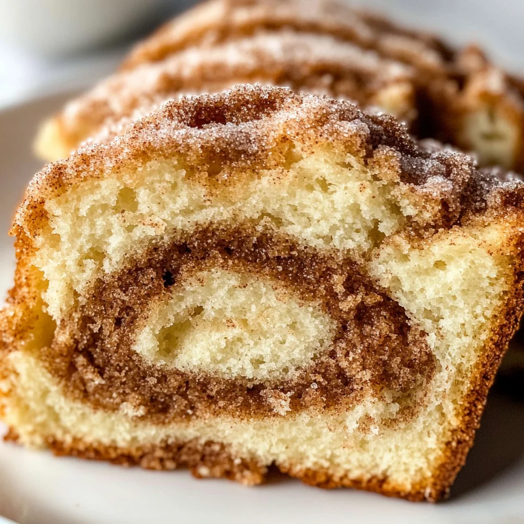 Deliciously Easy Cinnamon Donut Loaf