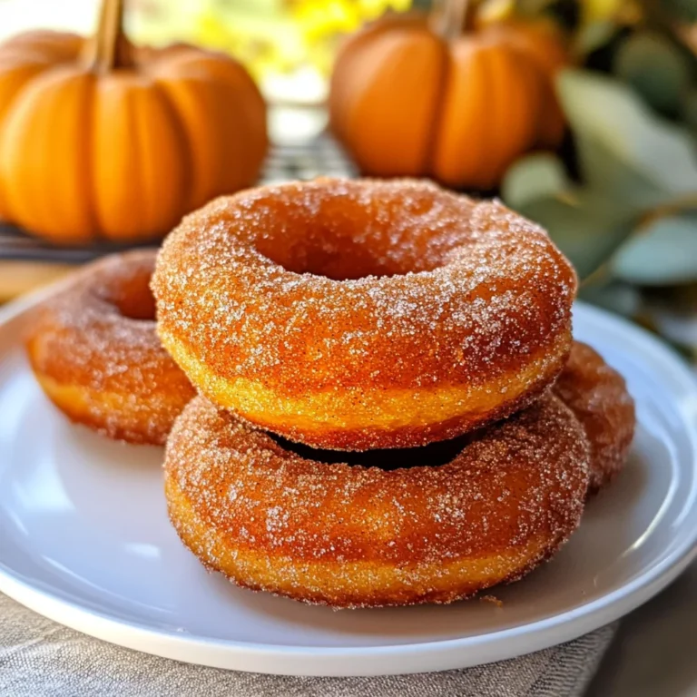 Easy Baked Pumpkin Donuts