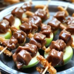 Easy Caramel Apple Bites