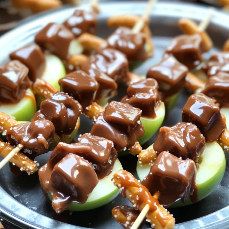 Easy Caramel Apple Bites