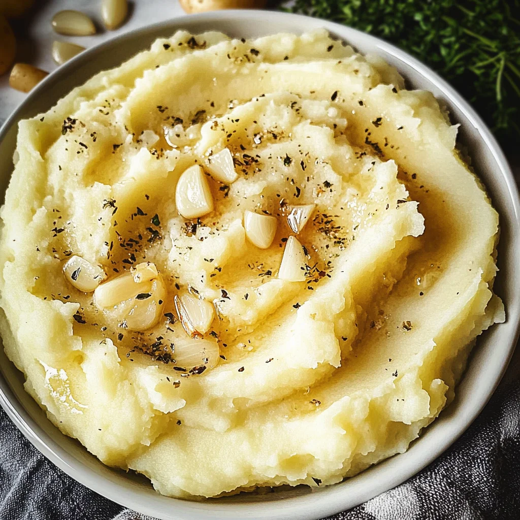 Garlic Mashed Potatoes
